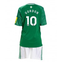 Stroje piłkarskie Newcastle United Anthony Gordon #10 Koszulka Wyjazdowej dla dzieci 2025-26 Krótki Rękaw (+ szorty)
